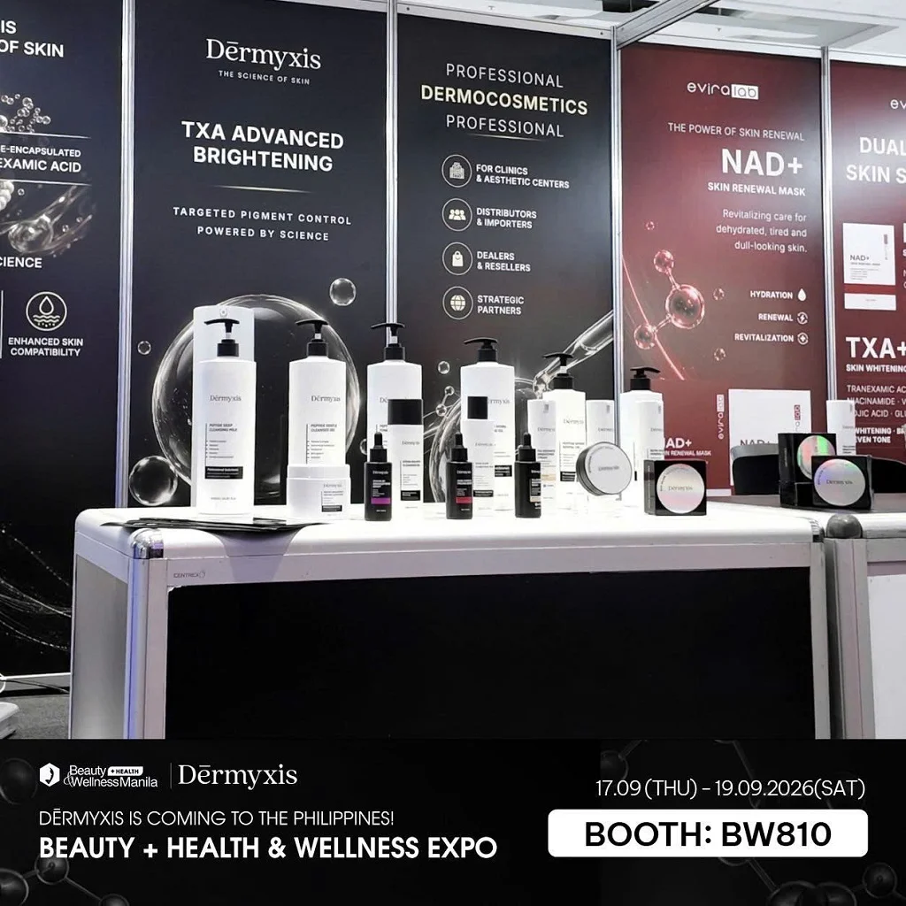 Khách tham quan gian hàng Dērmyxis, Beauty & Health Manila 2026